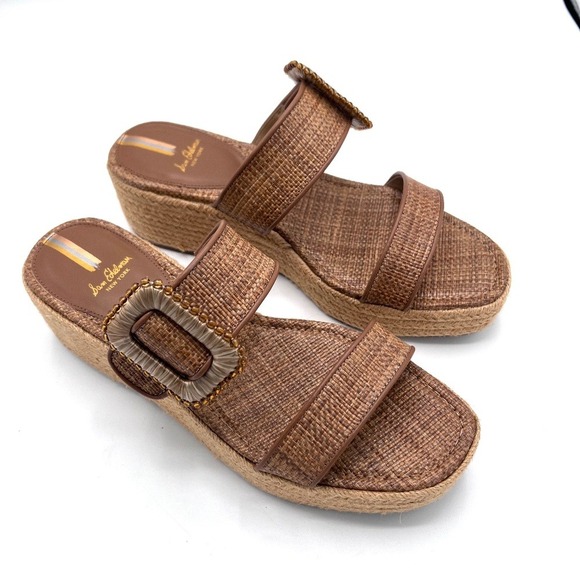 Sam Edelman Womens Chase Sz‎ 10 Woven Slip On Wedges Espadrilles Shoes NWOT - Picture 8 of 16